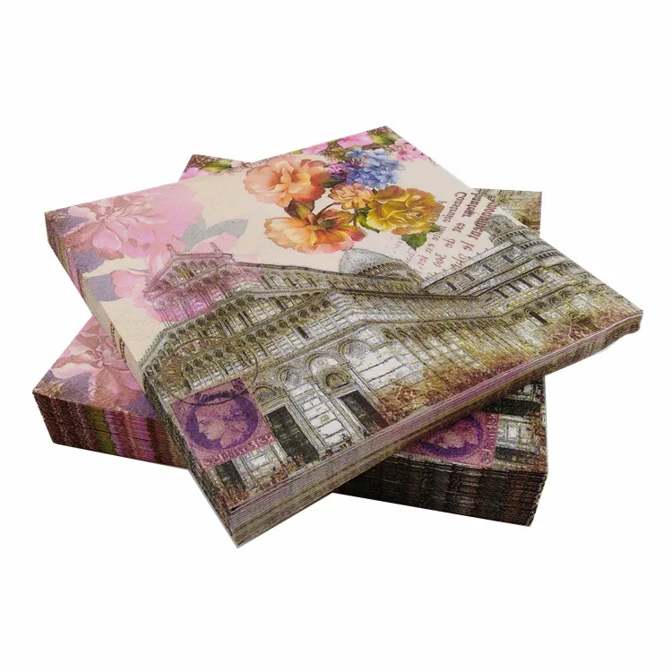 50 vintage table napkin paper tissue peony rose flowers bird butterfly tower decoupage wedding party home hotel decor serviettes
50 vintage table napkin paper tissue peony rose flowers bird butterfly tower decoupage wedding party home hotel decor serviettes