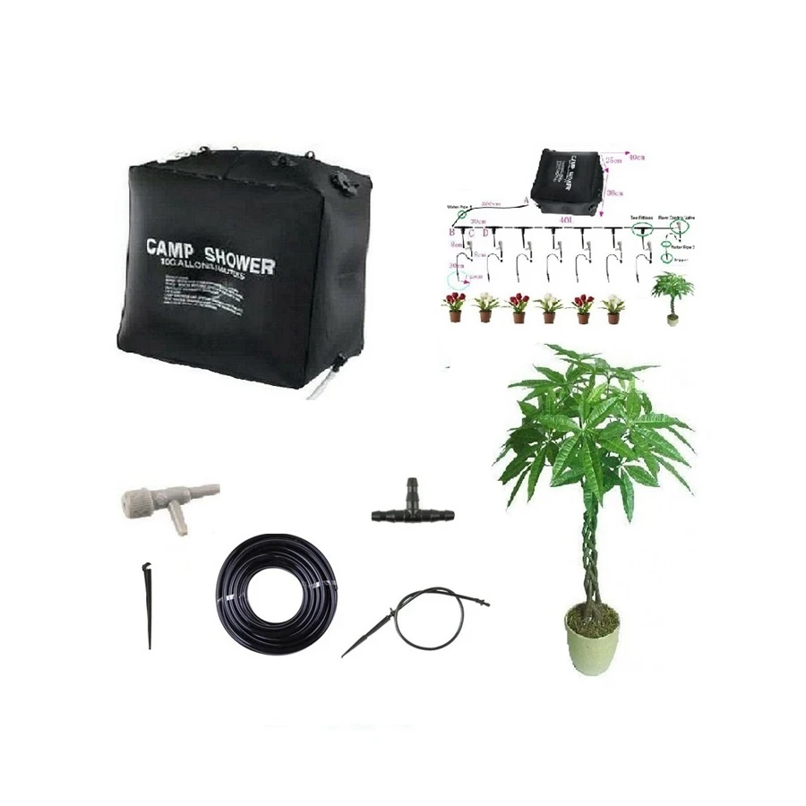 40L Home Micro Irrigation System Balcony Bonsai Flower Drip Irrigation Self-acting Watering Kits For 8 Flower Pots 50 Days
40L Home Micro Irrigation System Balcony Bonsai Flower Drip Irrigation Self-acting Watering Kits For 8 Flower Pots 50 Days