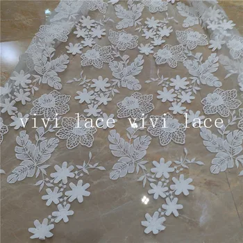 5 yards BB0009 # ivory 3d flower tulle mesh net lace fabric for wedding/ sawing/party dress
5 yards BB0009 # ivory 3d flower tulle mesh net lace fabric for wedding/ sawing/party dress