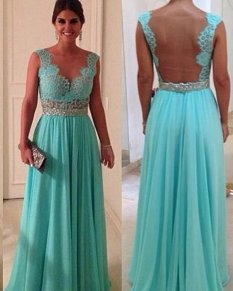 2017 Hot Sale Cheap Turquoise Evening Dresses Sheer Neck Back See Through Turquoise Blue Long Prom Dress
2017 Hot Sale Cheap Turquoise Evening Dresses Sheer Neck Back See Through Turquoise Blue Long Prom Dress