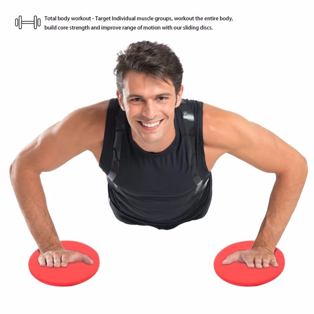 A Pair Crossfit Gliding Discs Glide Core Sliders Sliding Disc Fitness Exercise Gym Slider Training Workout Abdominal Slimming
A Pair Crossfit Gliding Discs Glide Core Sliders Sliding Disc Fitness Exercise Gym Slider Training Workout Abdominal Slimming