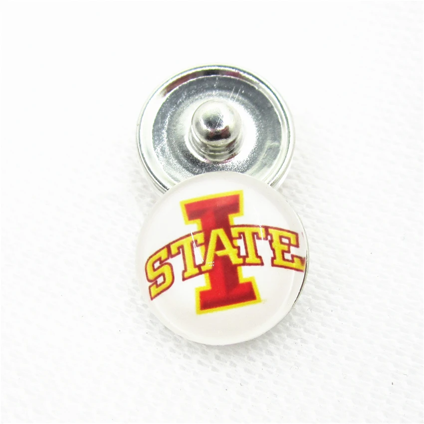 20pcs/lot Iowa State Snap Button for 18mm US Sports Teams Snap Bracelet&Bangles DIY Snap Jewelry Charms
20pcs/lot Iowa State Snap Button for 18mm US Sports Teams Snap Bracelet&Bangles DIY Snap Jewelry Charms