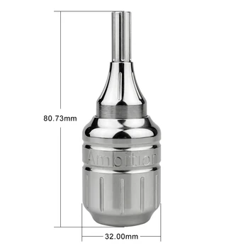 32mmDelicate Carving Aluminum Alloy Grips Tattoo Machine Cartridge Adjustable Grip and Pole Adjust the length of the need
32mmDelicate Carving Aluminum Alloy Grips Tattoo Machine Cartridge Adjustable Grip and Pole Adjust the length of the need