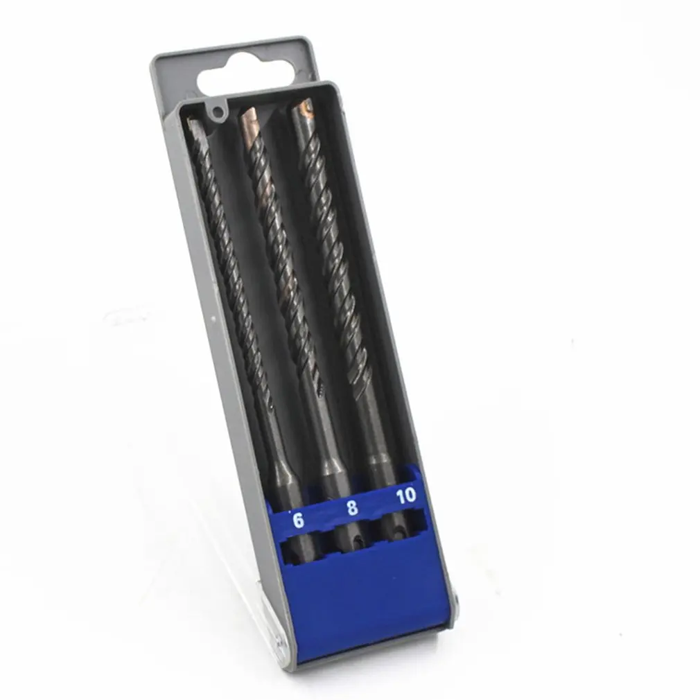 Fine Round Handle Two-Pit Two-Slot Electric Hammer Drill Sds Plus 3Pc Stone Concrete Wall Impact Drill
Fine Round Handle Two-Pit Two-Slot Electric Hammer Drill Sds Plus 3Pc Stone Concrete Wall Impact Drill