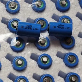 50PC UNITEK 3.6V 1/2AA ER14250 liSOCL2 Lithium battery cell 1200mah PCL battery replace for SAFT LS14250 TADIRAN TL-5902 SL-550
50PC UNITEK 3.6V 1/2AA ER14250 liSOCL2 Lithium battery cell 1200mah PCL battery replace for SAFT LS14250 TADIRAN TL-5902 SL-550