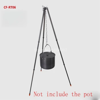 Alocs Portable Hanging Pot Campfire Grill Stand with Bag Outdoor Camping Picnic Cooking Tripod BBQ Cookware Durable CF-RT06
Alocs Portable Hanging Pot Campfire Grill Stand with Bag Outdoor Camping Picnic Cooking Tripod BBQ Cookware Durable CF-RT06