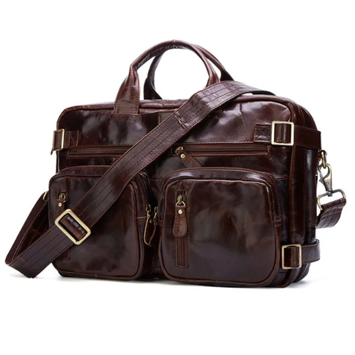 Male Briefcase handbags Men Portfolio Vintage Genuine Leather Business Handbag Anti Theft Laptop Messenger Shoulder Bag brown
Male Briefcase handbags Men Portfolio Vintage Genuine Leather Business Handbag Anti Theft Laptop Messenger Shoulder Bag brown