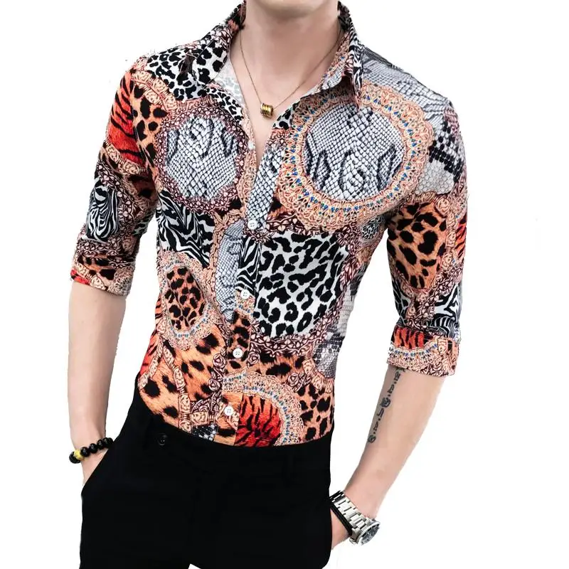 LOLDEAL Summer Men's Cropped Sleeve Shirt Print Shirt, Casual Cotton Summer Cropped Sleeve Men's Shirt
LOLDEAL Summer Men's Cropped Sleeve Shirt Print Shirt, Casual Cotton Summer Cropped Sleeve Men's Shirt