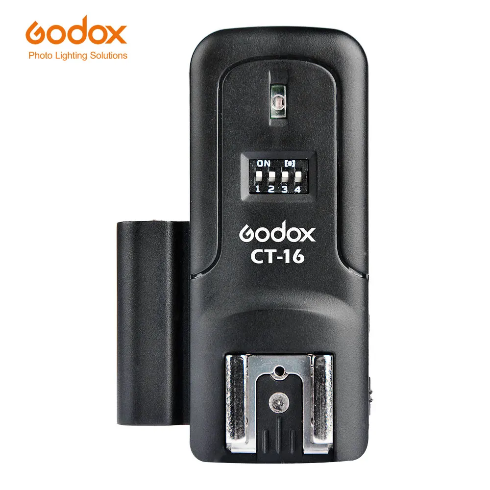 Godox CT-16 16 Channels Wireless Flash Receiver for Canon Nikon Pentax Studio Flash (Without Transmitter)
Godox CT-16 16 Channels Wireless Flash Receiver for Canon Nikon Pentax Studio Flash (Without Transmitter)