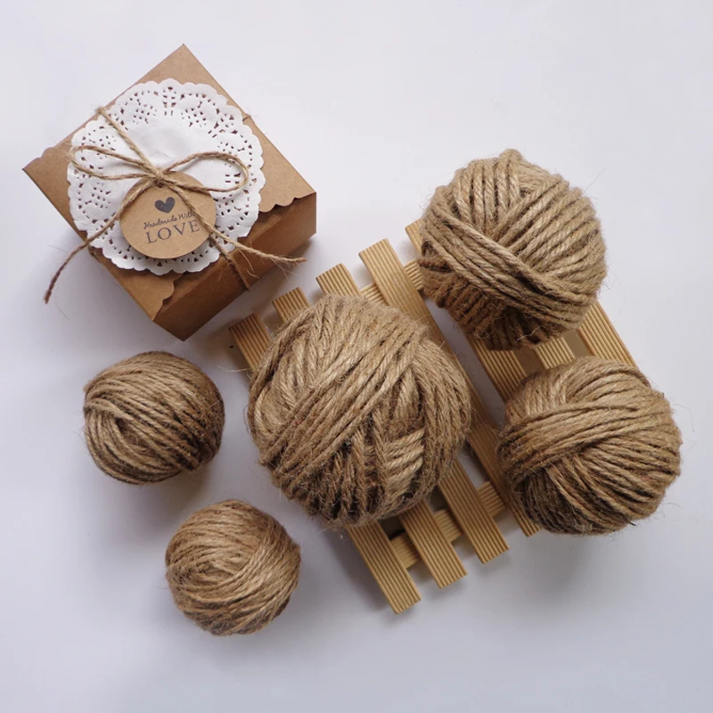 30m/Roll Natural Hemp String Hang Tag Label Rope Craft Cord Twine Stationery DIY Decor Jute String DIY Clip Hemp Rope
30m/Roll Natural Hemp String Hang Tag Label Rope Craft Cord Twine Stationery DIY Decor Jute String DIY Clip Hemp Rope