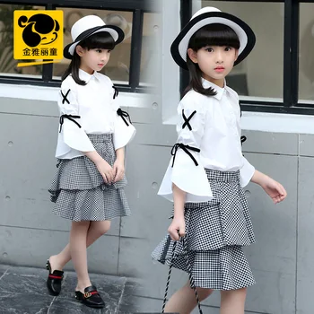 Girls spring child clothing 2017 set child girls princess dress 
Girls spring child clothing 2017 set child girls princess dress