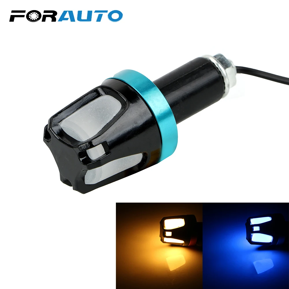 FORAUTO Motorcycle Handle Lamp Signal Lamp Turn Signal Lights Motorbike Indicator Blinker Moto Handlebar Side Marker Lamp
FORAUTO Motorcycle Handle Lamp Signal Lamp Turn Signal Lights Motorbike Indicator Blinker Moto Handlebar Side Marker Lamp
