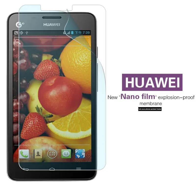 Nano soft film For Huawei Ascend G606 G610 G616 G620 G628 G629 G630 G660 G700 G710 G716 G730 G730L Explosion-proof films Cover
Nano soft film For Huawei Ascend G606 G610 G616 G620 G628 G629 G630 G660 G700 G710 G716 G730 G730L Explosion-proof films Cover