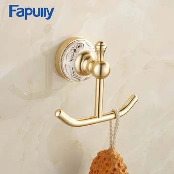 Fapully Gold Space Aluminium Hook Wall Key Holder Coat Bag Hanger Wall Cloth Hook For Hanging Hook Bathroom Accessories Hardware
Fapully Gold Space Aluminium Hook Wall Key Holder Coat Bag Hanger Wall Cloth Hook For Hanging Hook Bathroom Accessories Hardware