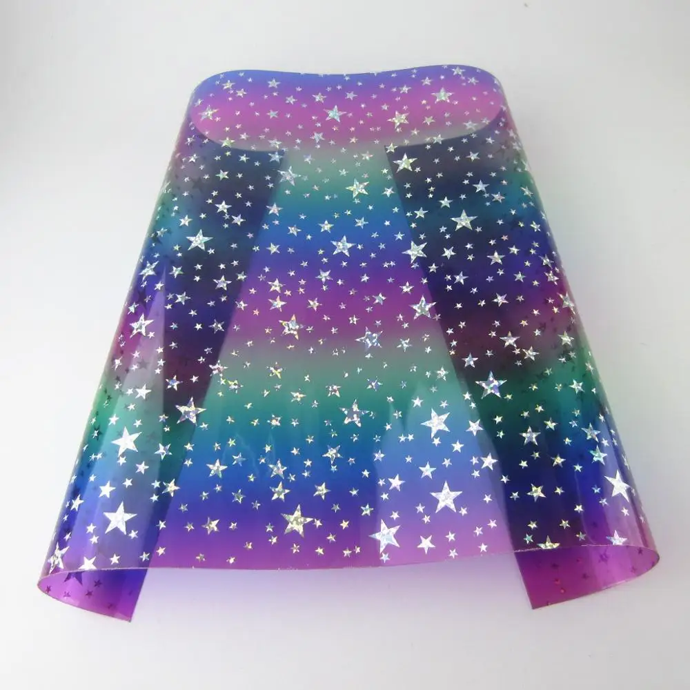 30cmx120cm Rainbow stars TPU PVC transparent PVC clear PVC Vinyl Fabric for baged project craft BH430
30cmx120cm Rainbow stars TPU PVC transparent PVC clear PVC Vinyl Fabric for baged project craft BH430