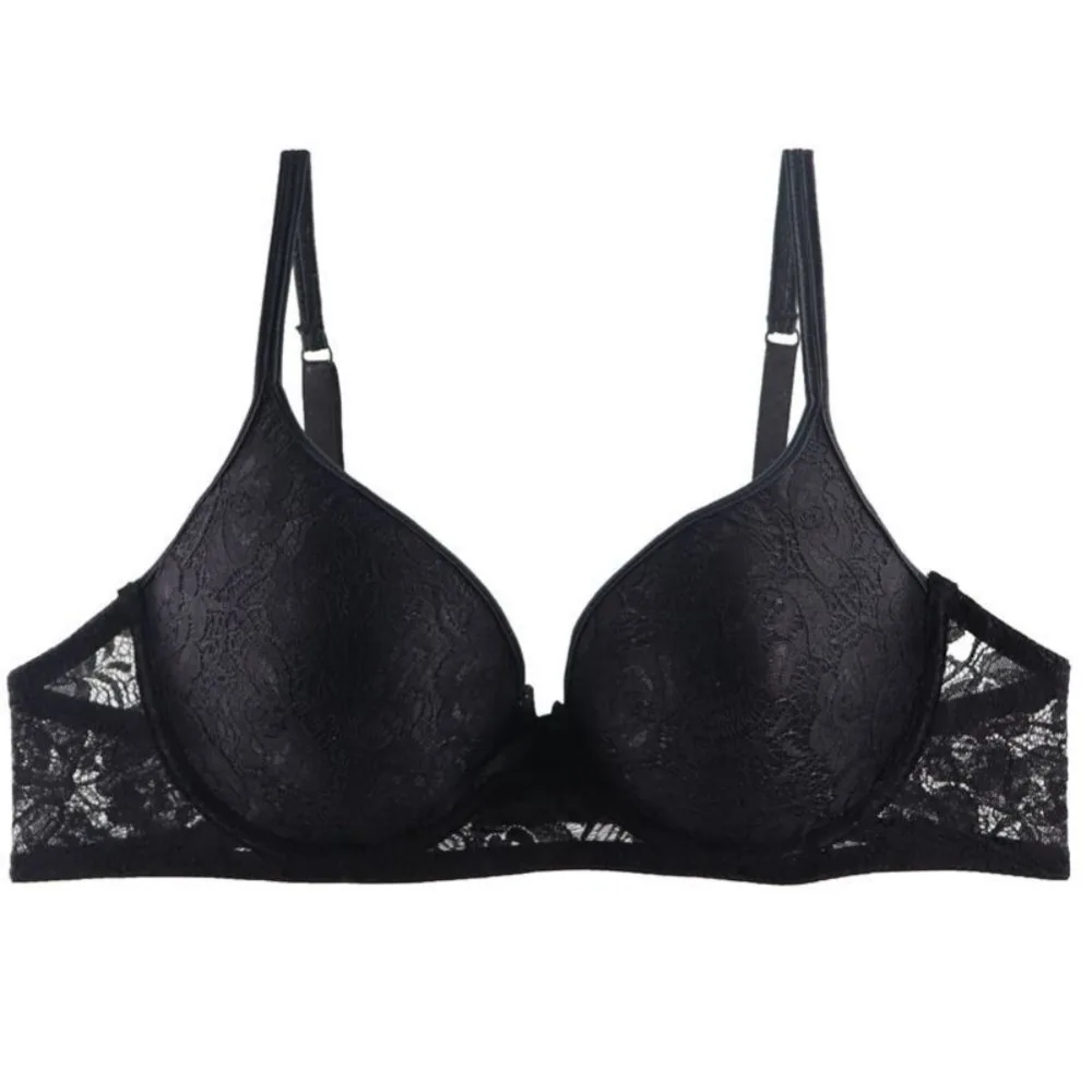 New Women Push Up Bras Lace Floral Gathered Women Bras Under Wire Padded C Cup Bralette
New Women Push Up Bras Lace Floral Gathered Women Bras Under Wire Padded C Cup Bralette