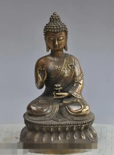 S5018 9"tibet buddhism temple bronze sakyamuni Shakyamuni Tathagata hold lotus statue discount 30% (C0324)
S5018 9"tibet buddhism temple bronze sakyamuni Shakyamuni Tathagata hold lotus statue discount 30% (C0324)