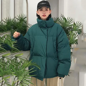 2019 New Arrival Women Winter Jacket Korean Style Stand Collar Breasted Buttons Female Outwear Coat Fashion Short Parka
2019 New Arrival Women Winter Jacket Korean Style Stand Collar Breasted Buttons Female Outwear Coat Fashion Short Parka