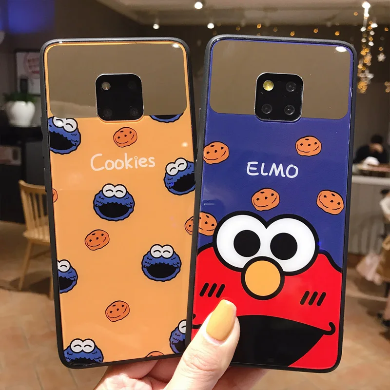 Elmo Cookie Monsters Puppet Case For Huawei P10 P20 Plus Couple Makeup Mirror Silicone Covers For Huawei Mate 10 Mate 20 Pro 20X
Elmo Cookie Monsters Puppet Case For Huawei P10 P20 Plus Couple Makeup Mirror Silicone Covers For Huawei Mate 10 Mate 20 Pro 20X