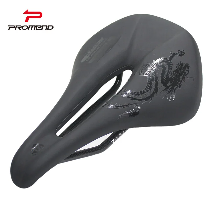 PROMEND carbon fiber cushion road bicycle saddle MTB bike seat cushion hollow China Long mountain bike riding equipment
PROMEND carbon fiber cushion road bicycle saddle MTB bike seat cushion hollow China Long mountain bike riding equipment