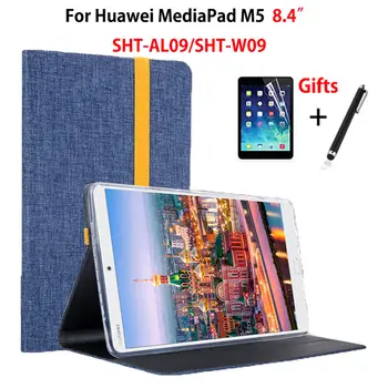 Silicon+Cloth PU Leather Case For Huawei MediaPad M5 8.4 SHT-AL09 SHT-W09 8.4" Smart Cover Funda Tablet Skin Shell+Film+Stylus
Silicon+Cloth PU Leather Case For Huawei MediaPad M5 8.4 SHT-AL09 SHT-W09 8.4" Smart Cover Funda Tablet Skin Shell+Film+Stylus
