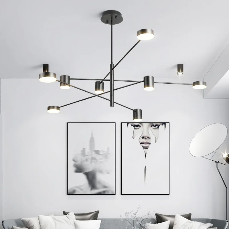 Modern LED chandeliers living room suspended lamp loft luminaires Nordic dining room iron simple hanging lights fixtures
Modern LED chandeliers living room suspended lamp loft luminaires Nordic dining room iron simple hanging lights fixtures