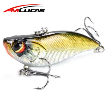 Amlucas Fishing Lure Sinking VIB Lipless Crankbaits 60mm 13.9g Hard Artificial Vibration Bait Winter Ice Fishing Tackle WE1201
Amlucas Fishing Lure Sinking VIB Lipless Crankbaits 60mm 13.9g Hard Artificial Vibration Bait Winter Ice Fishing Tackle WE1201