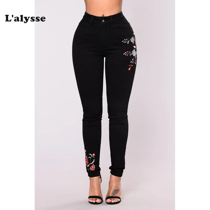 LALYSSE 2019Women Flower Jeans Female Slim Denim Pants Hole Ripped Rose Pattern Jeans Pantalon Femme Points Jeans Trousers Women
LALYSSE 2019Women Flower Jeans Female Slim Denim Pants Hole Ripped Rose Pattern Jeans Pantalon Femme Points Jeans Trousers Women