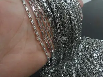 wholesale 10meter of 2.5mm Stainless Steel Long Box Link Chain jewelry finding / Marking Chain DIY Necklace
wholesale 10meter of 2.5mm Stainless Steel Long Box Link Chain jewelry finding / Marking Chain DIY Necklace