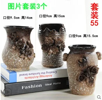 3pcs Succulent Pot Bonsai Pot Flower Pot Succulent Plant Planter Resin Flowerpot Home Garden Decor
3pcs Succulent Pot Bonsai Pot Flower Pot Succulent Plant Planter Resin Flowerpot Home Garden Decor