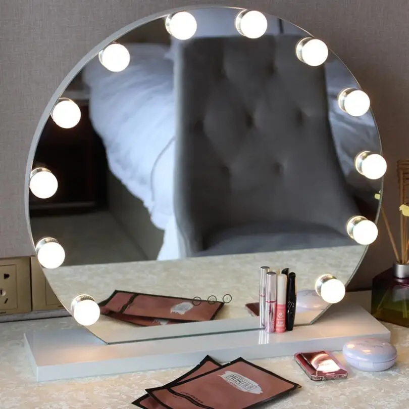 Retail Frameless Vanity Mirror with Light Hollywood Makeup Lighted Mirror 3 color Light Cosmetic Mirror Adjustable Touch Screen
Retail Frameless Vanity Mirror with Light Hollywood Makeup Lighted Mirror 3 color Light Cosmetic Mirror Adjustable Touch Screen