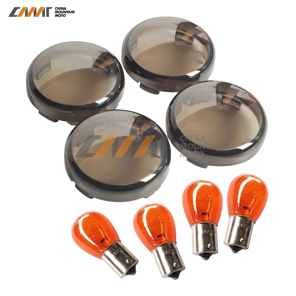 4X smoke motorcycle Signal Lens and Bulb Kit case for Harley Sportster XL883 XL1200 X48 72 Dyna V-Rod VRod Night Rod Muscle
4X smoke motorcycle Signal Lens and Bulb Kit case for Harley Sportster XL883 XL1200 X48 72 Dyna V-Rod VRod Night Rod Muscle