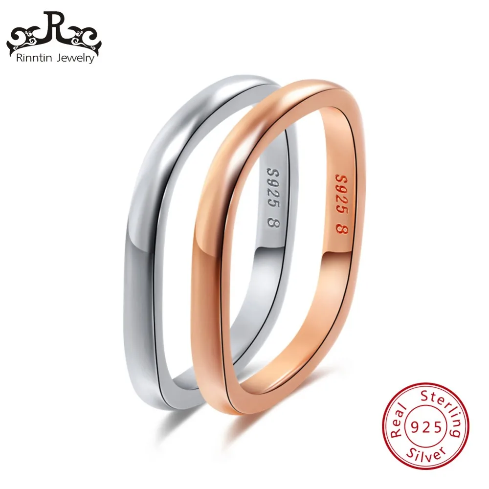 Rinntin Real S925 Sterling Silver Rings For Women Simple Square design Wedding Finger Ring For Female Fashion Fine Jewelry TSR49
Rinntin Real S925 Sterling Silver Rings For Women Simple Square design Wedding Finger Ring For Female Fashion Fine Jewelry TSR49
