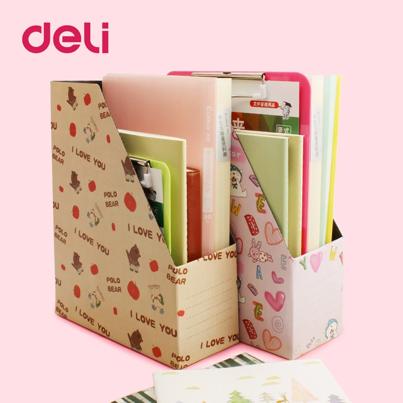 Deli 1pcs Cute Desk Organizer Cartoon Paper Stationery information frame Makeup Cosmetic Storage Box small fresh file holder
Deli 1pcs Cute Desk Organizer Cartoon Paper Stationery information frame Makeup Cosmetic Storage Box small fresh file holder