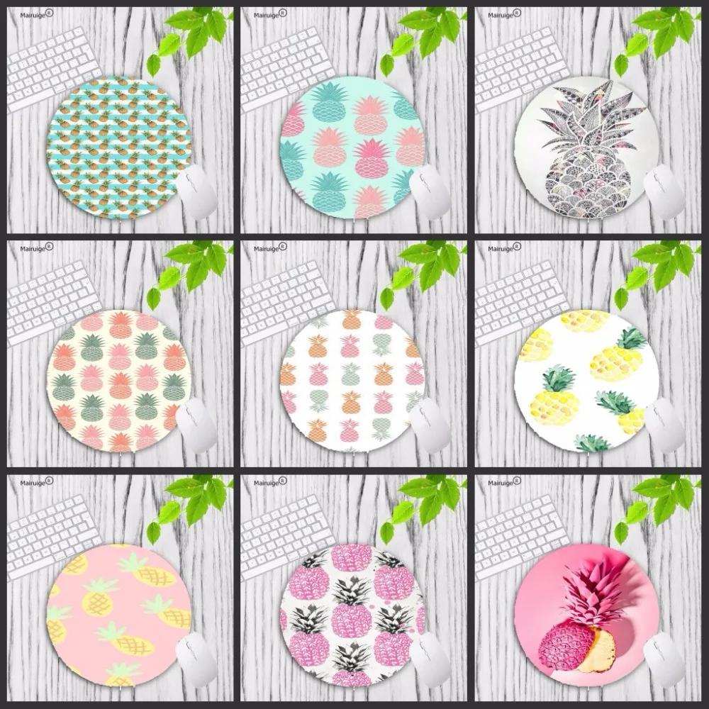 Mairuige Big promotion Russia Pineapples Art Print Mouse Pad Anti-Slip Round Speed Mousepad Gift Gaming Speed Mice Mats 20X20CM
Mairuige Big promotion Russia Pineapples Art Print Mouse Pad Anti-Slip Round Speed Mousepad Gift Gaming Speed Mice Mats 20X20CM