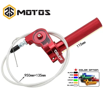 ZS MOTOS 22mm CNC Aluminum Acerbs Throttle Grip Quick Twister + Throttle Cable CRF50 70 110 IRBIS 125 250 Dirt Bike Motorcycle
ZS MOTOS 22mm CNC Aluminum Acerbs Throttle Grip Quick Twister + Throttle Cable CRF50 70 110 IRBIS 125 250 Dirt Bike Motorcycle