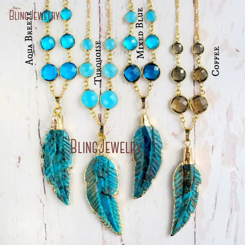 20181030-NM19055-turquoise jewelry necklace boho necklace blue feather necklace_1