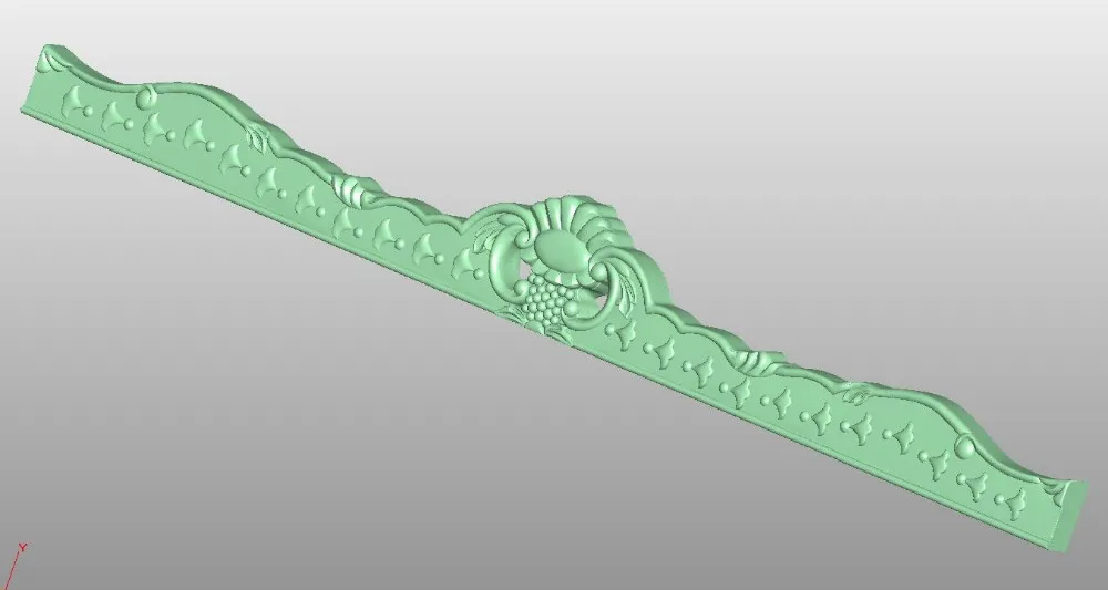 3D STL model for CNC Router mill relief design furniture bed sofa pattern 252 | Инструменты