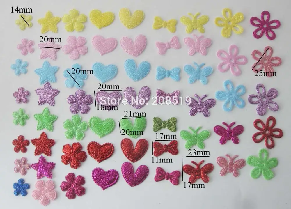 PANVNG Thin felt appliques Mix colors randomly 150pcs multicolor patterns glitter patches DIY Scrapbooking Embellishment
PANVNG Thin felt appliques Mix colors randomly 150pcs multicolor patterns glitter patches DIY Scrapbooking Embellishment