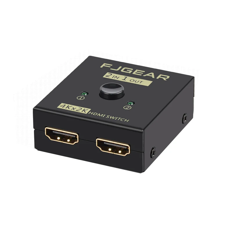4K UHD HDMI Splitter HDMI Switch Switcher 1X2 2X1 Split 1 in 2 Out Amplifier 1080P 4Kx2K HDMI Switcher 2 Ports Bi-directional
4K UHD HDMI Splitter HDMI Switch Switcher 1X2 2X1 Split 1 in 2 Out Amplifier 1080P 4Kx2K HDMI Switcher 2 Ports Bi-directional