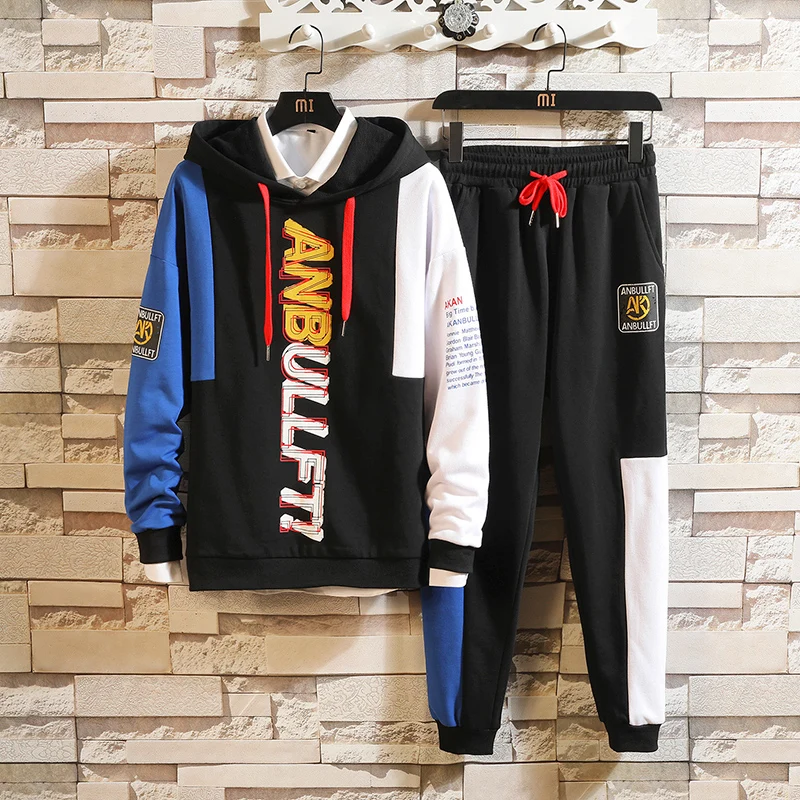Men Autumn Hooded Sweatshirts+Sweatpants Sportswear Sets New Fashion Men Cotton Casual Sets Sweatshirts+Pants Size 3XL
Men Autumn Hooded Sweatshirts+Sweatpants Sportswear Sets New Fashion Men Cotton Casual Sets Sweatshirts+Pants Size 3XL