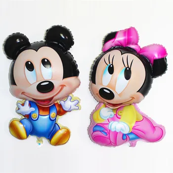 KUWANLE 50pcs/lot Mickey Minnie Mouse Balloons Cartoon Foil Birthday Party Supplies Decoration Balloon Kids Baby Shower Toys
KUWANLE 50pcs/lot Mickey Minnie Mouse Balloons Cartoon Foil Birthday Party Supplies Decoration Balloon Kids Baby Shower Toys