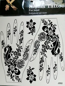 110pcs Temporary Black Hand Henna Tattoo for Hands Right Left Hand Tattoo Sticker Tatuagem Body art 9 Models for Choose
110pcs Temporary Black Hand Henna Tattoo for Hands Right Left Hand Tattoo Sticker Tatuagem Body art 9 Models for Choose