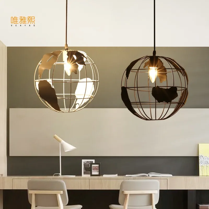 Retro indoor lighting Vintage pendant light LED lights iron cage lampshade warehouse style light fixture
Retro indoor lighting Vintage pendant light LED lights iron cage lampshade warehouse style light fixture