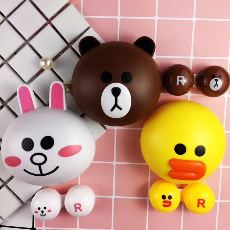 1PCs Easy Carry Cute Bear Travel Glasses Contact Lenses Box Contact lens Case for Eyes Care Kit Holder Container Gift Storage
1PCs Easy Carry Cute Bear Travel Glasses Contact Lenses Box Contact lens Case for Eyes Care Kit Holder Container Gift Storage