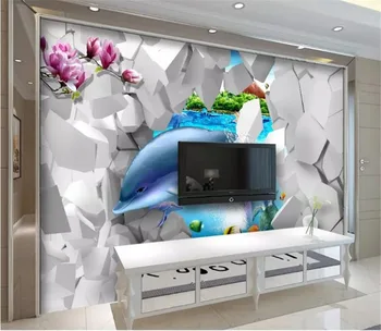3d Wallpaper Stylish Modern Underwater World Dolphin Cool 3D TV Background Wall Decoration Mural Wallpaper
3d Wallpaper Stylish Modern Underwater World Dolphin Cool 3D TV Background Wall Decoration Mural Wallpaper