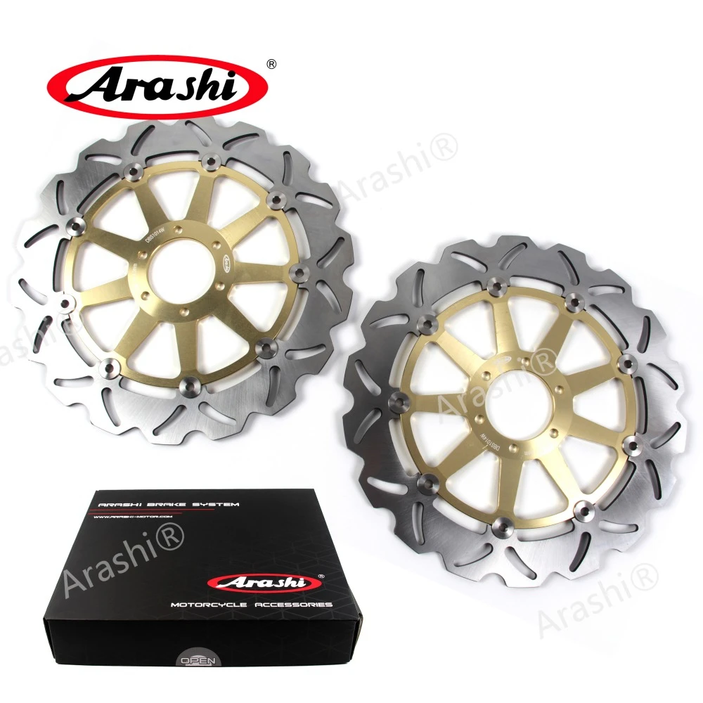 

Arashi 1 Pair CNC Full Floating Front Brake Disc Rotors For DUCATI SS SUPERSPORT JUNIOR 400 1992 1993 1994 1995 1996 1997 SS400