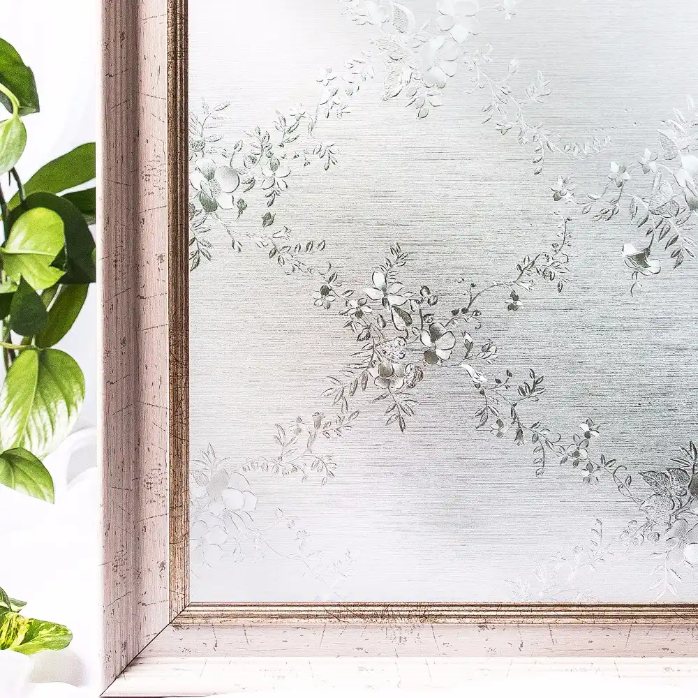 Cottoncolors Flower Decoration Window Tint Film Home Bedroom