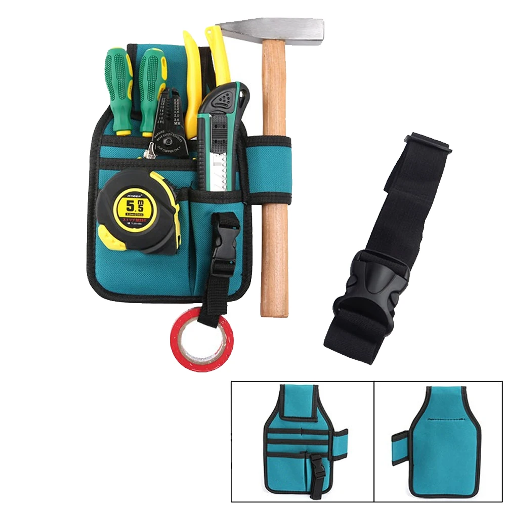 1pcs Utility Hardware Holder Oxford Cloth Carpenter Tool Bag Waist Pocket Tool Belt Pouch Bag Drill Hammer Storage Toolkit
1pcs Utility Hardware Holder Oxford Cloth Carpenter Tool Bag Waist Pocket Tool Belt Pouch Bag Drill Hammer Storage Toolkit