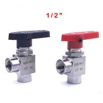 Free Shipping Right Angle Ball valve 1/2" female thread stainless steel 304 high pressure high temperature Water pipe regulating
Free Shipping Right Angle Ball valve 1/2" female thread stainless steel 304 high pressure high temperature Water pipe regulating